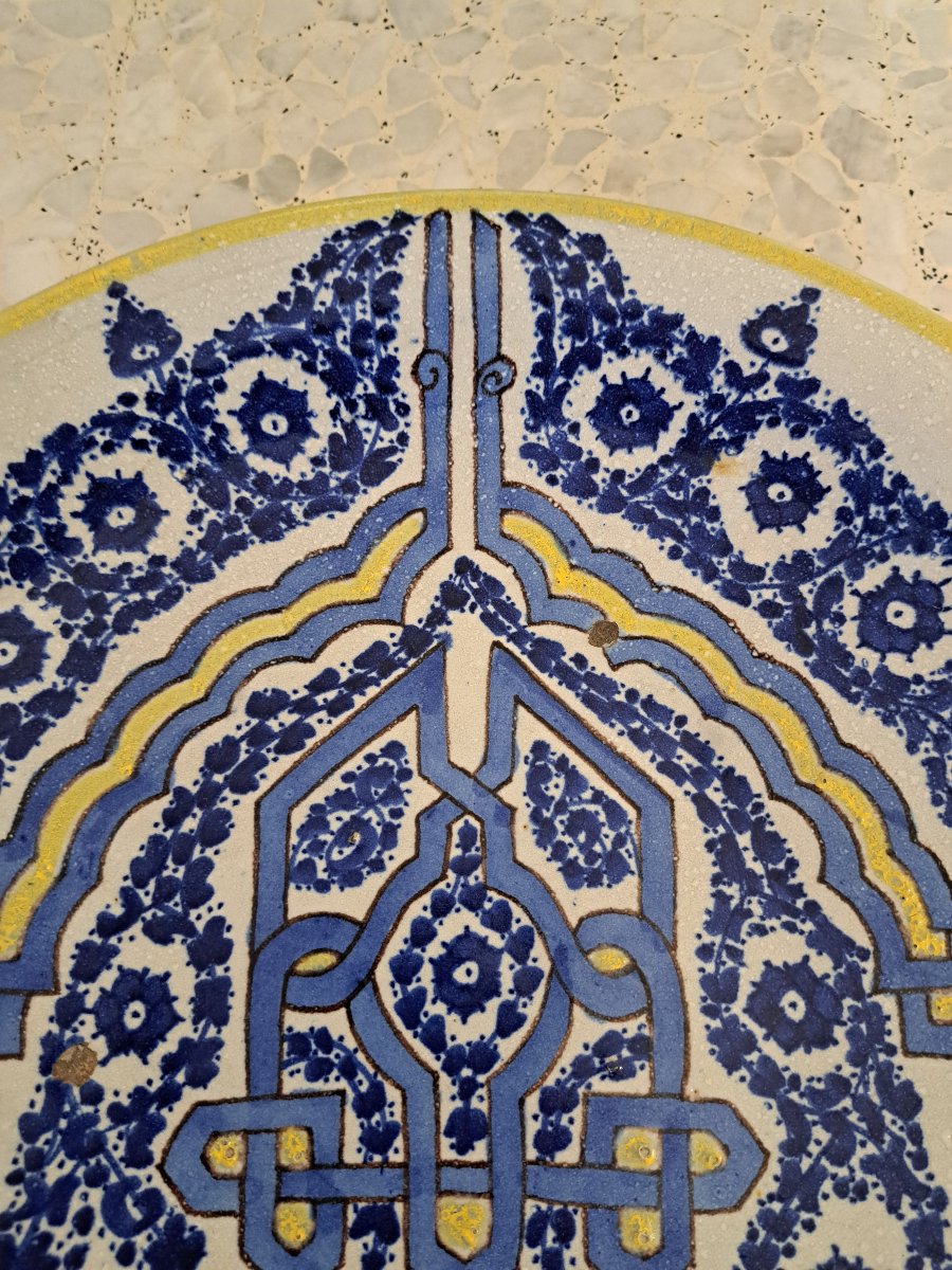 Plat "Tabsil", Serghini , Fès , Maroc , XIX°. -photo-6