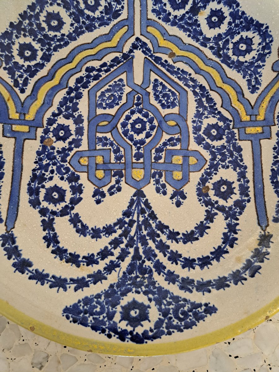 Plat "Tabsil", Serghini , Fès , Maroc , XIX°. -photo-8