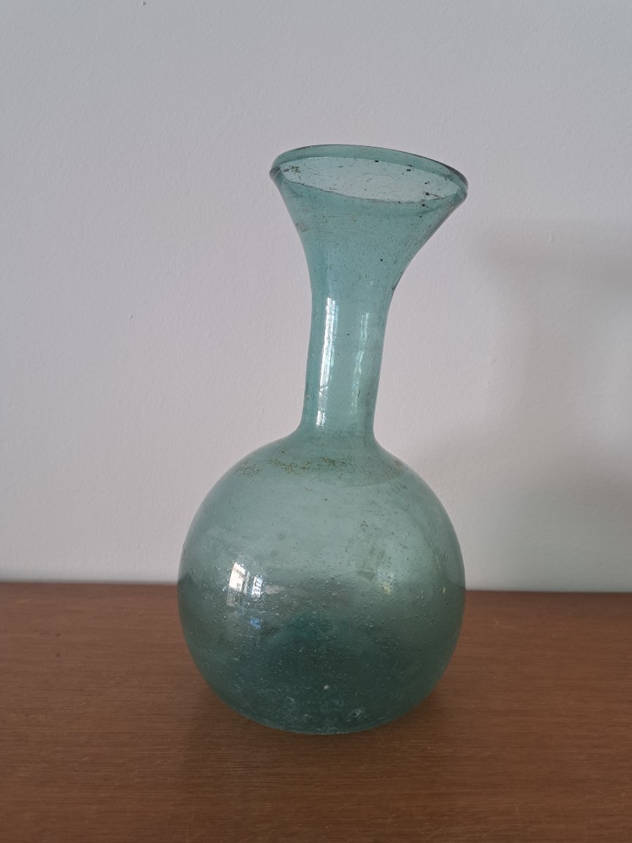 Bottle/vial, Glass, Grésigne?, 18th Century. -photo-2