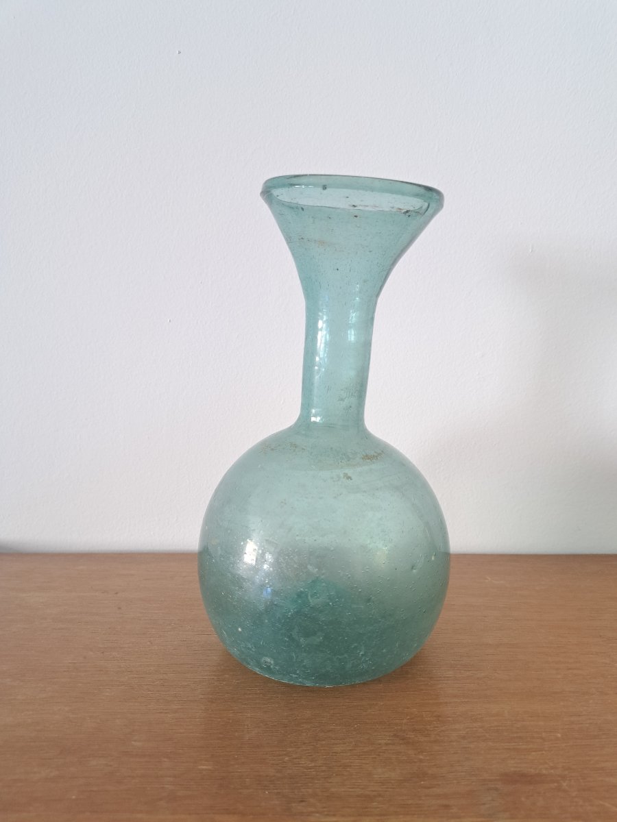 Bottle/vial, Glass, Grésigne?, 18th Century. -photo-4