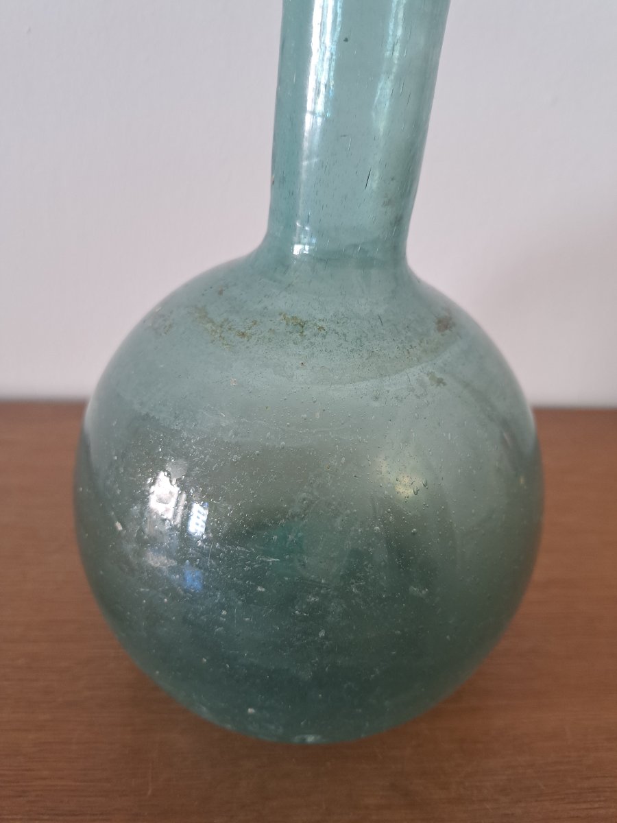 Bottle/vial, Glass, Grésigne?, 18th Century. -photo-4