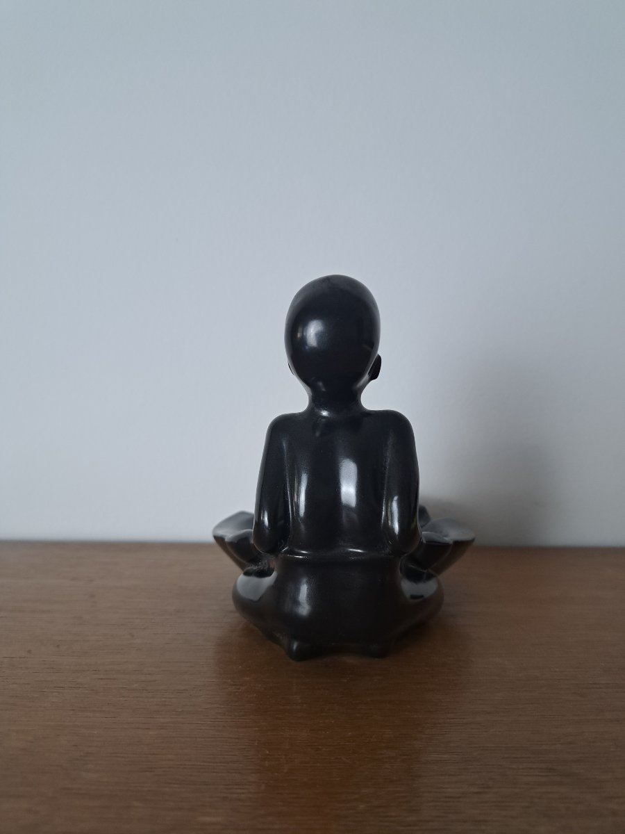 Pierre Meauzé For Villeroy & Boch, Congo Ashtray, Ceramic, 20th Century. -photo-4