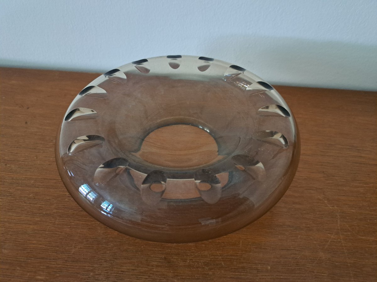Marc Newson, Ashtray/trinket Dish, Smoked Glass, Late 20th Century. -photo-2