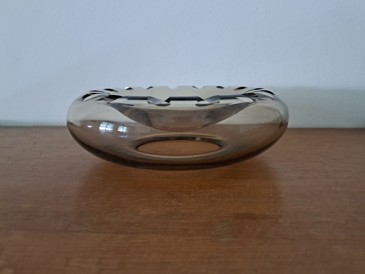 Marc Newson, Ashtray/trinket Dish, Smoked Glass, Late 20th Century. -photo-4