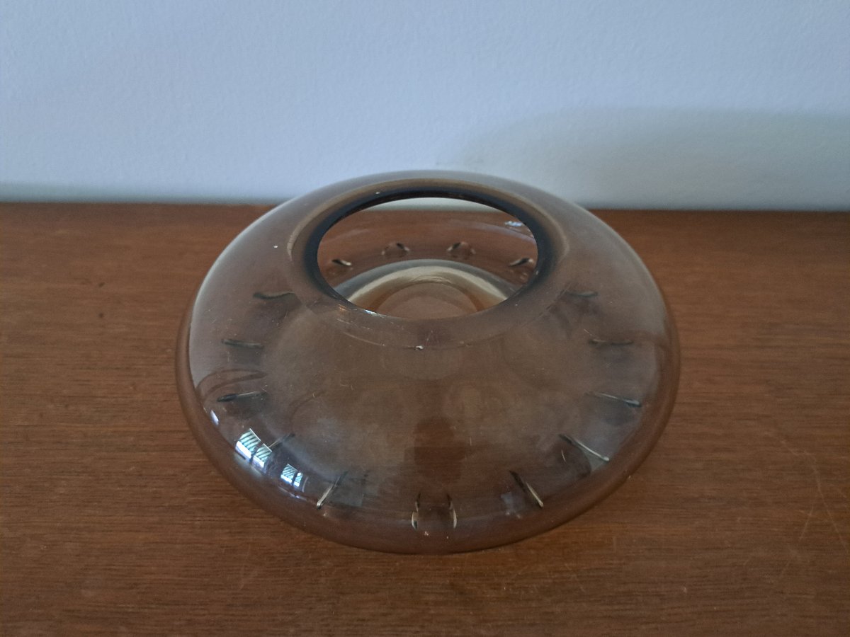 Marc Newson, Ashtray/trinket Dish, Smoked Glass, Late 20th Century. -photo-2