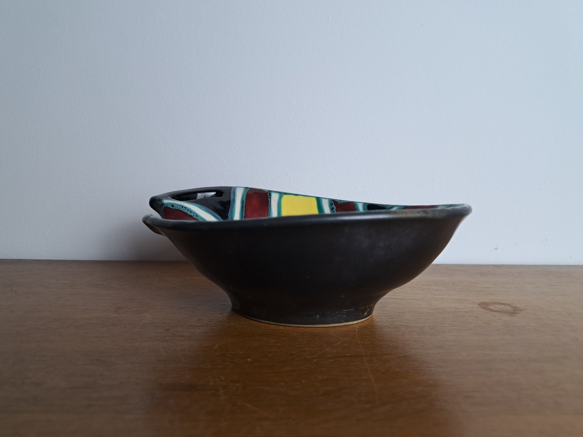 Gabriel Fourmaintraux, Trays, Ceramic, 1950s. -photo-2