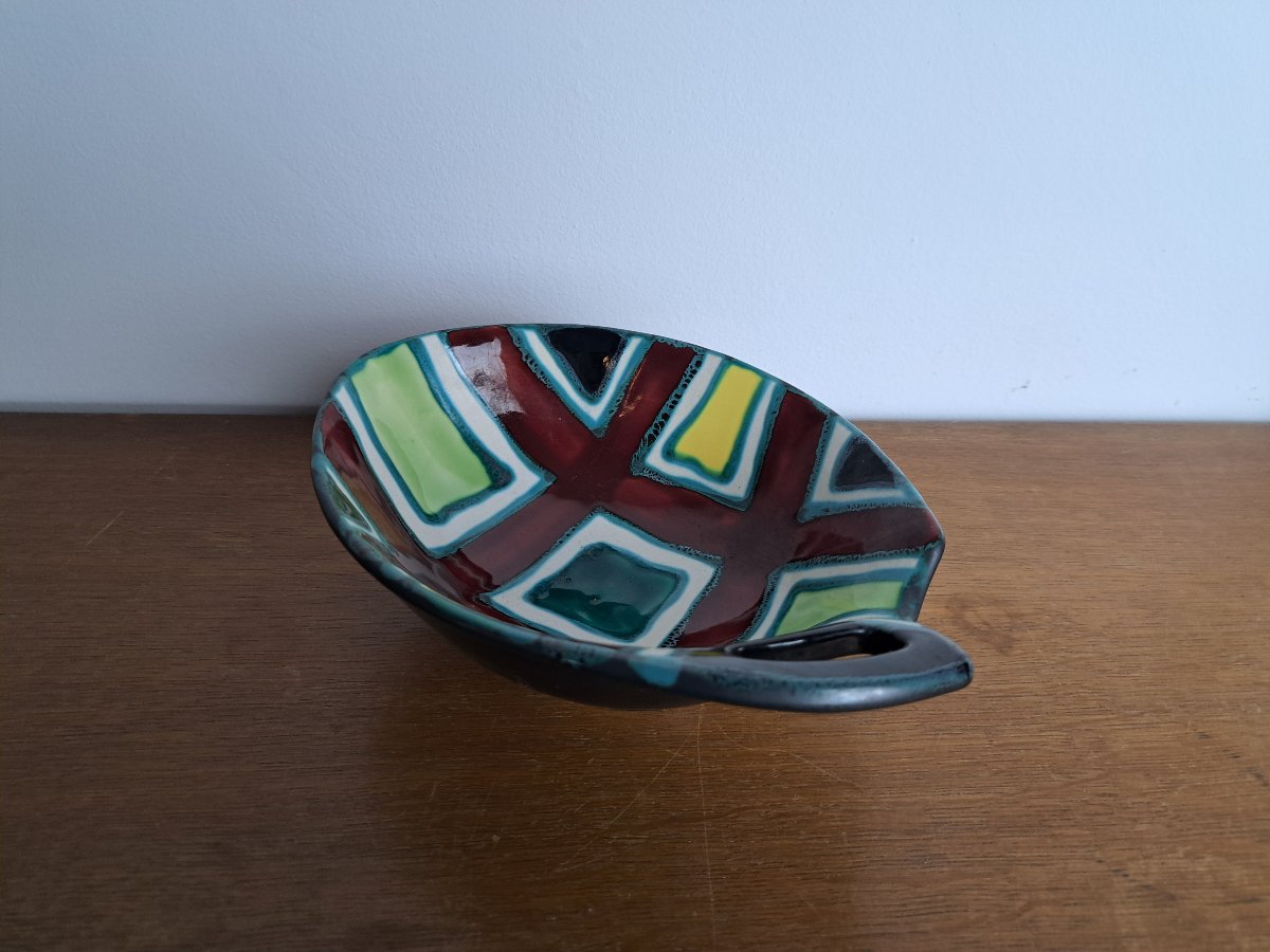 Gabriel Fourmaintraux, Trays, Ceramic, 1950s. -photo-1
