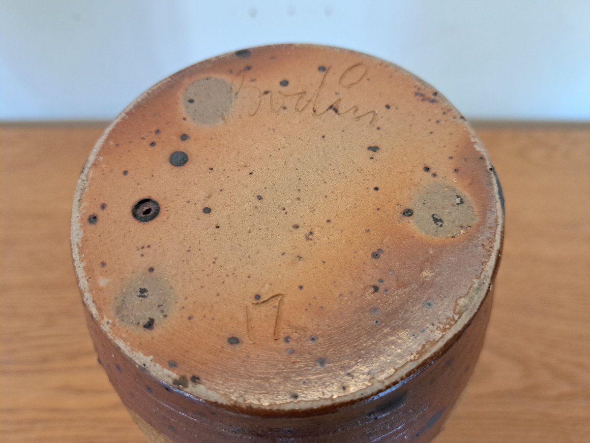 André Bodin, La Borne, Vase, Ceramic, 20th Century.-photo-4