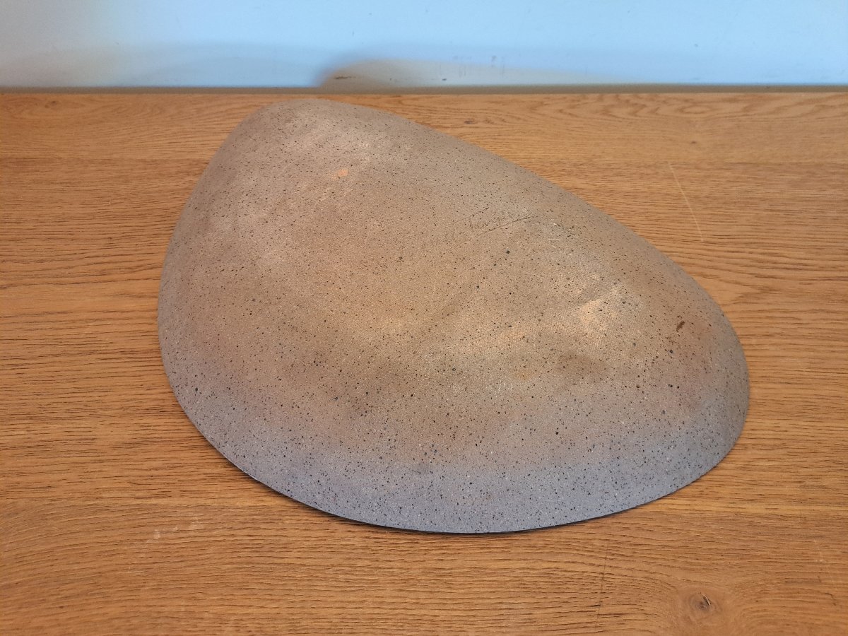Bruce Taylor, Large Glazed Stoneware Dish, 20th Century.-photo-3