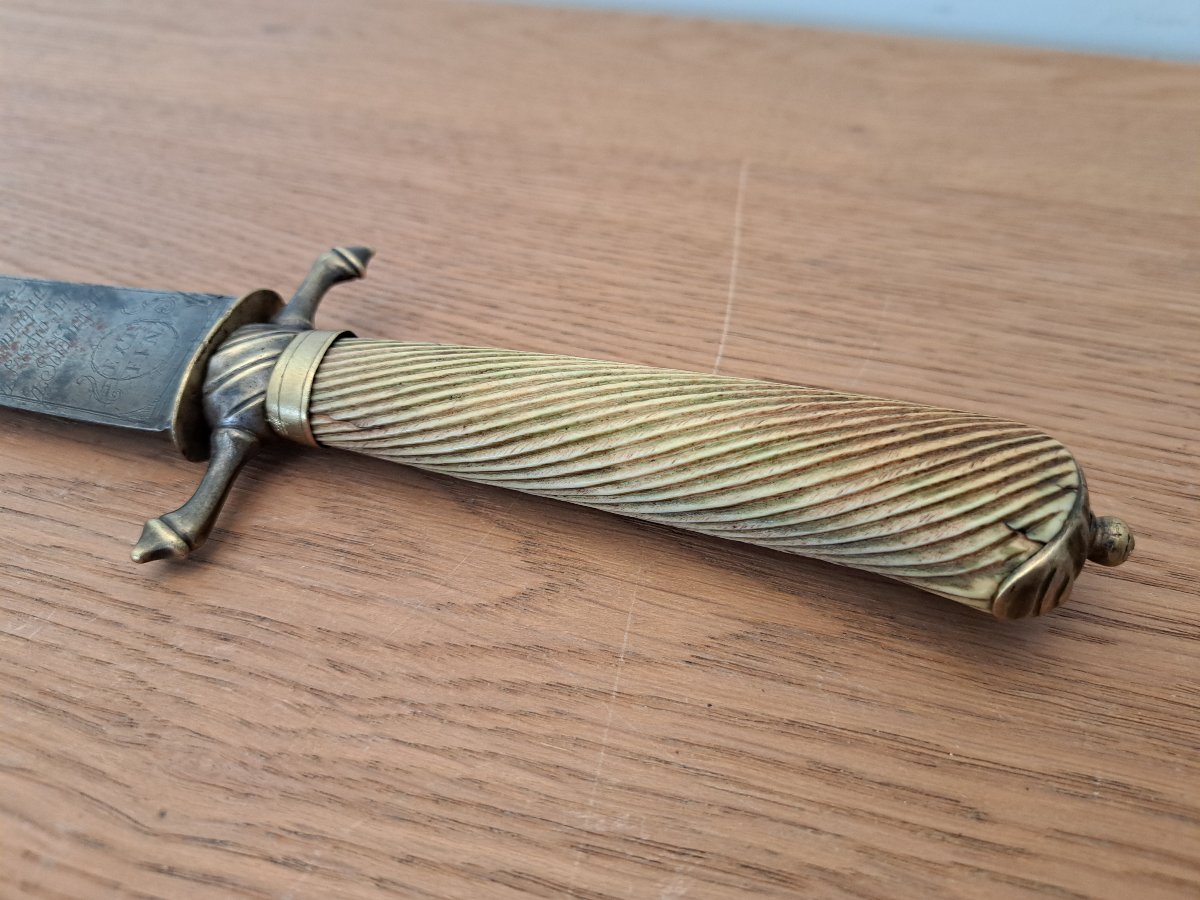 Solingen, Hunting Dagger, 18th Century. -photo-2