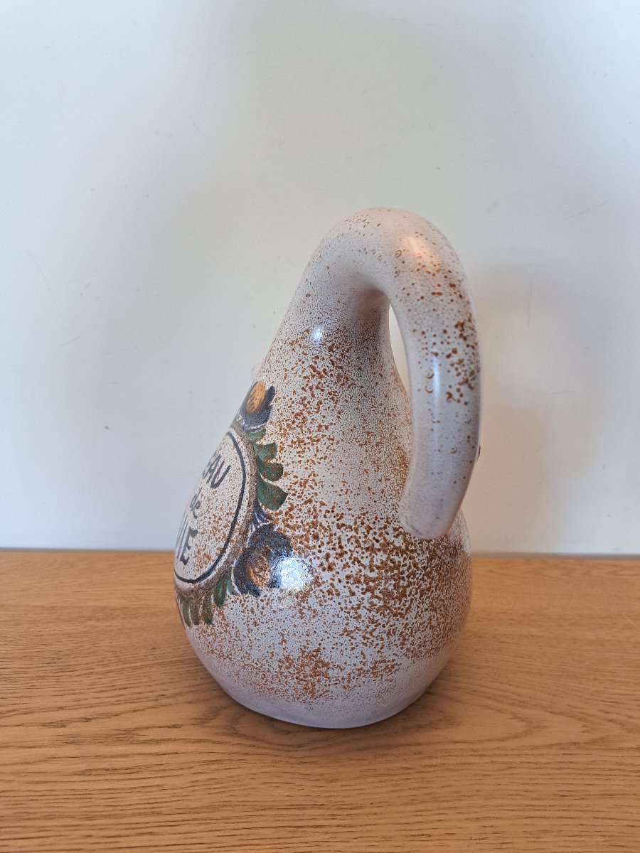 Jean De Lespinasse, "eau De Vie," Coloquinte Bottle, Ceramic, 20th Century. -photo-2