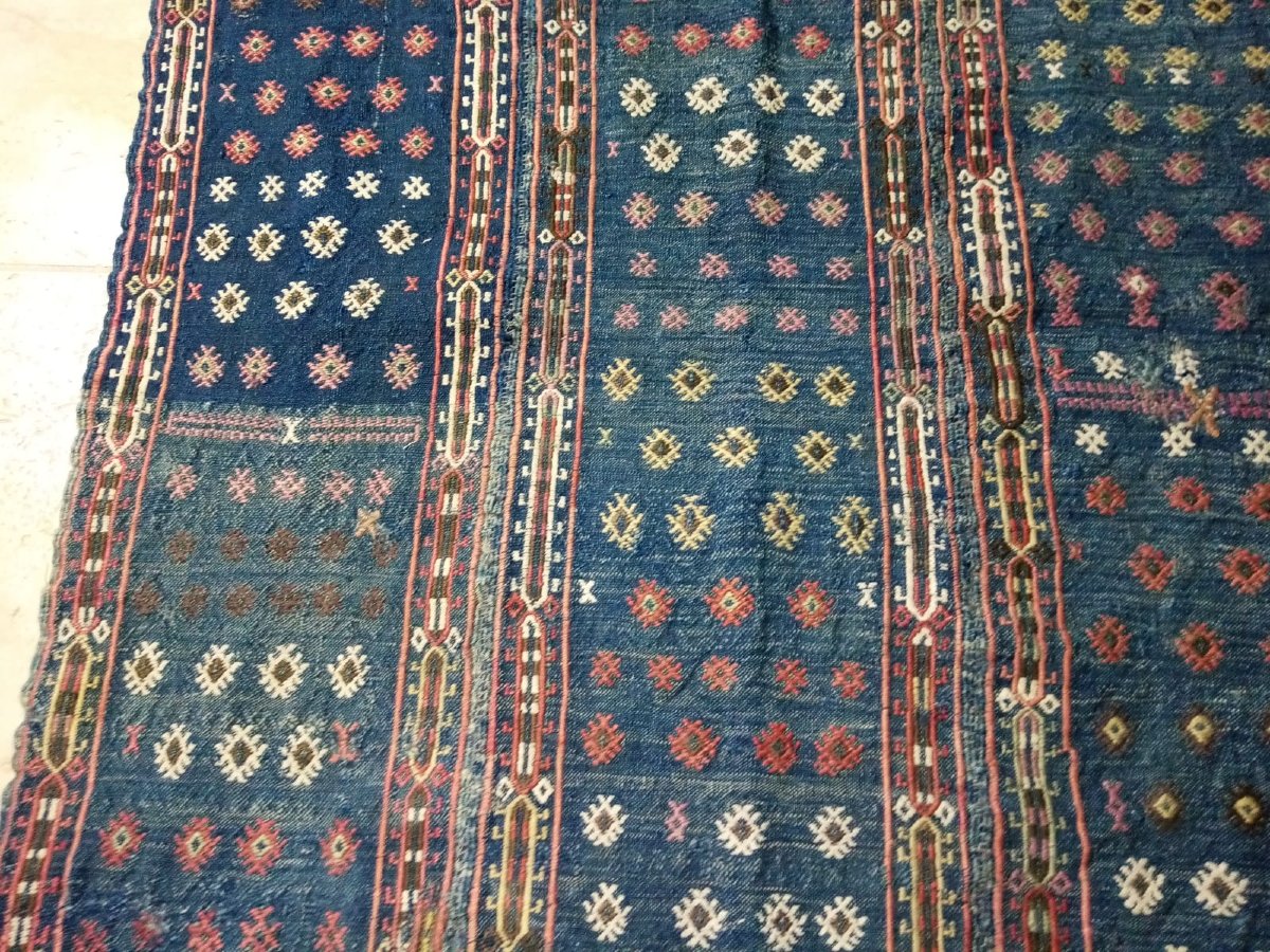 Tapis Djedjim , Laine , Turquie , Début XX°. -photo-2