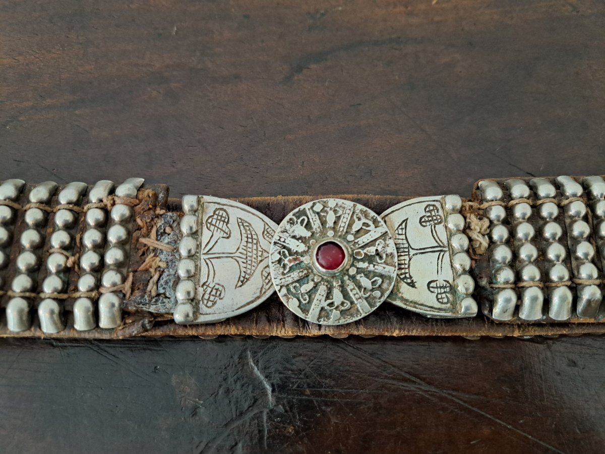 Wedding Belt, Circassian, Ottoman Period, Silver, 19th Century.  -photo-2