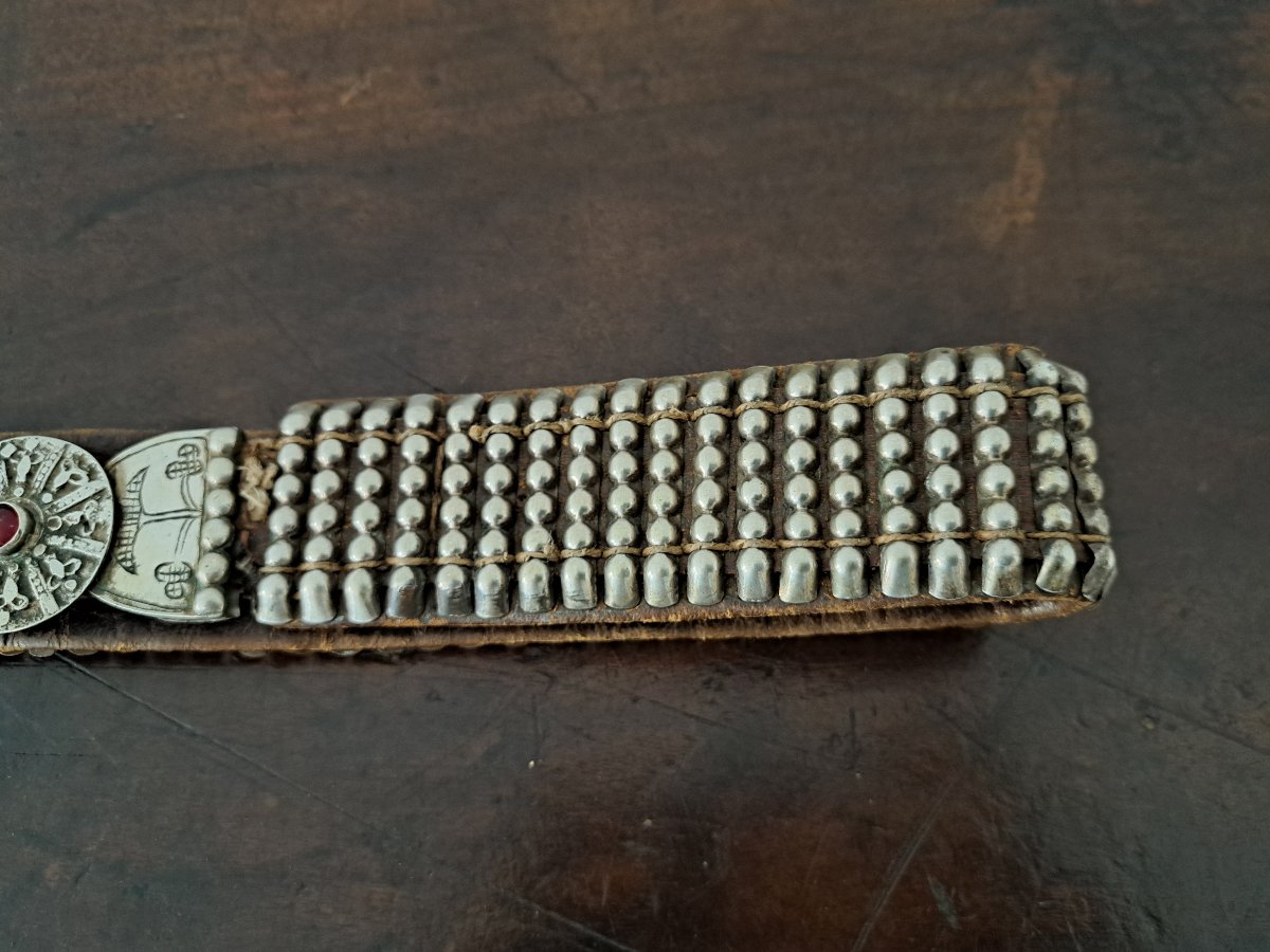 Wedding Belt, Circassian, Ottoman Period, Silver, 19th Century.  -photo-3