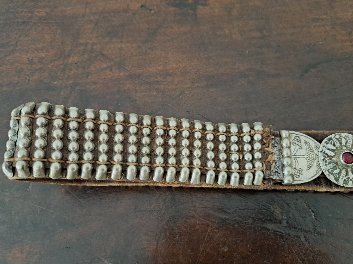 Wedding Belt, Circassian, Ottoman Period, Silver, 19th Century.  -photo-4