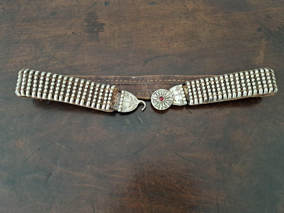 Wedding Belt, Circassian, Ottoman Period, Silver, 19th Century.  -photo-5