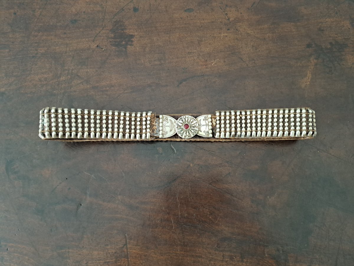 Wedding Belt, Circassian, Ottoman Period, Silver, 19th Century.  