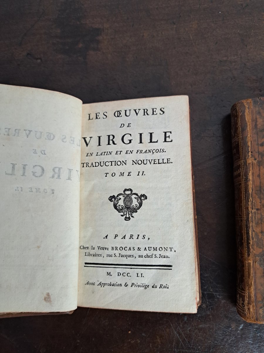 The Works Of Virgil, 4 Volumes, 18th Edition. -photo-5