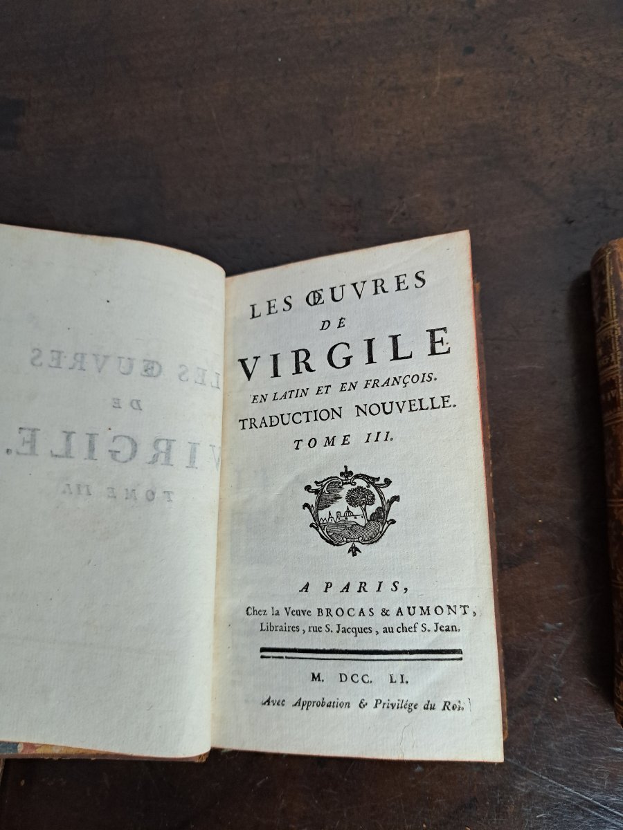 The Works Of Virgil, 4 Volumes, 18th Edition. -photo-6