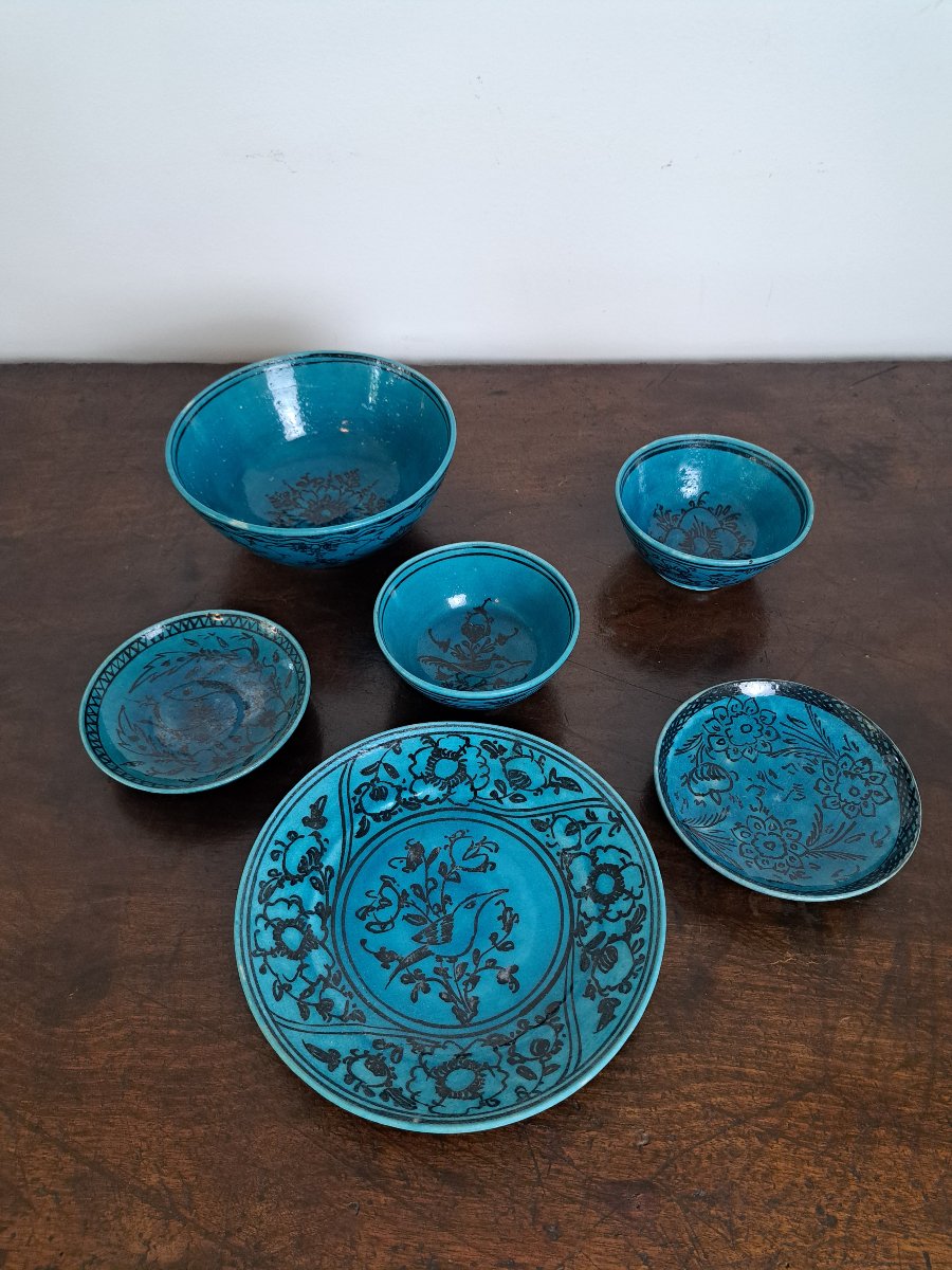 Ensemble de céramiques de Kubachi , XX°. 