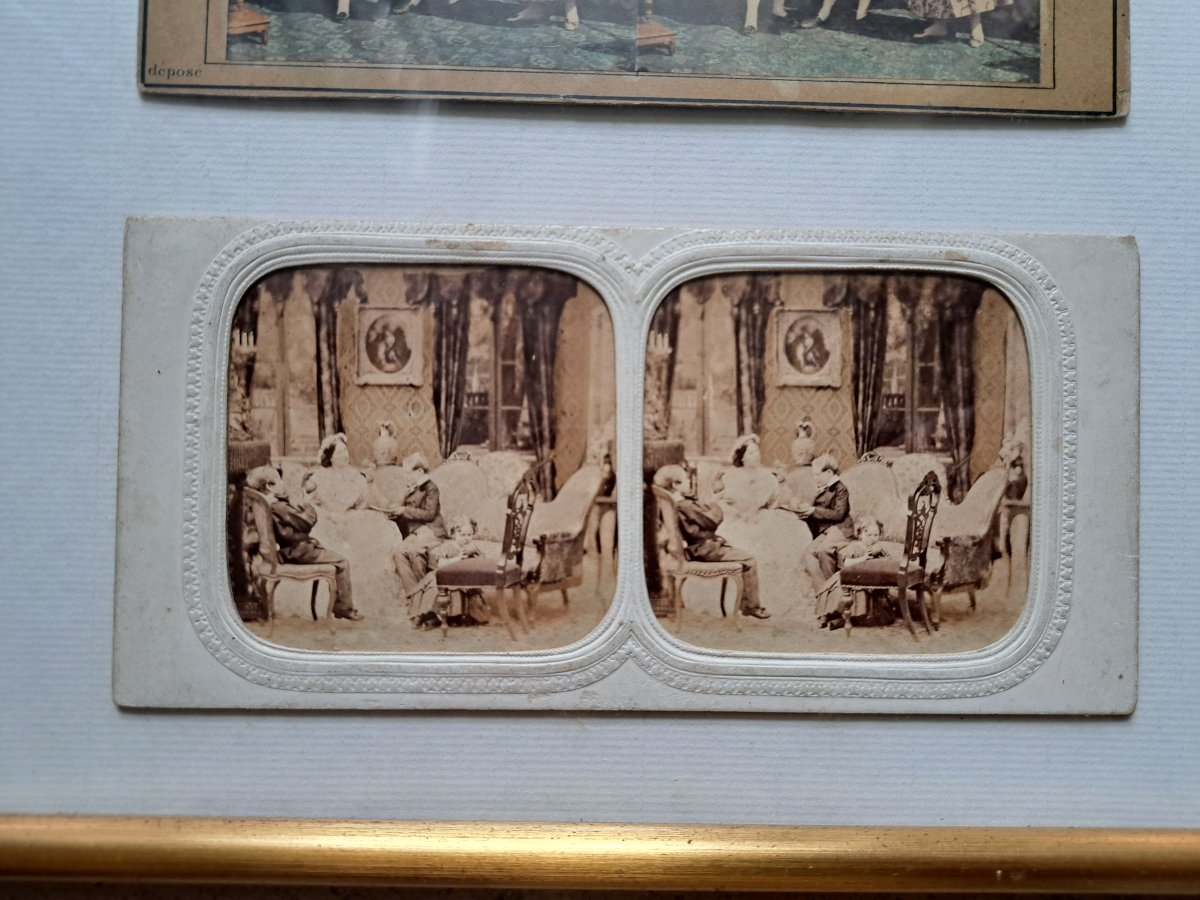 A Series Of 9 Stereoscopic Photographs, Late 19th/early 20th Century. -photo-1