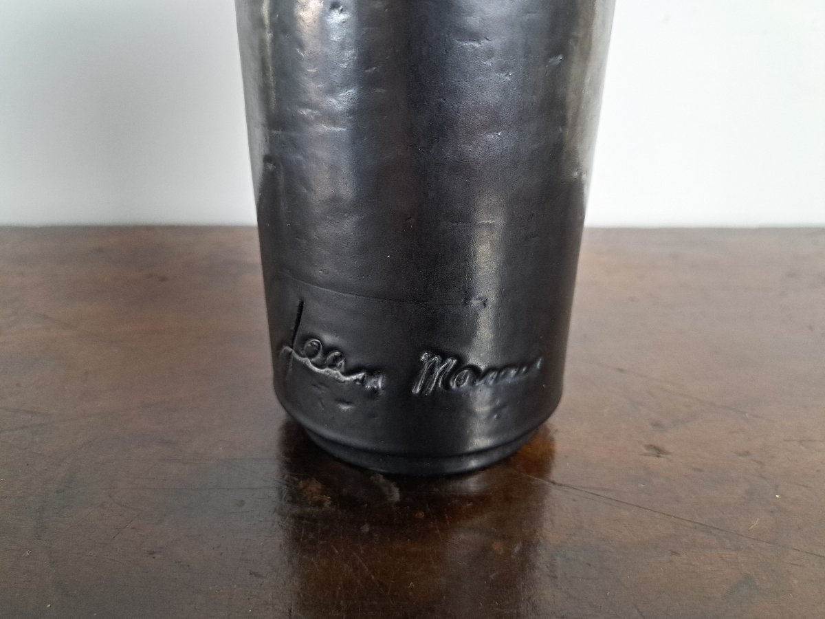 Jean Marais , Grand vase , Céramique , Vallauris ,  XX°. -photo-1