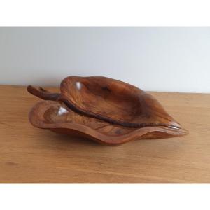 Atelier Falfer, Fruit Bowl, Olive Wood, Spain, 1960