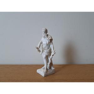 Porcelaine De Berlin , Kpm , Dieu Antique , Fin XVIII°. 