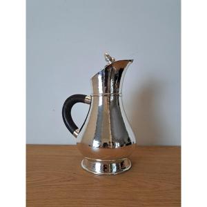 Auger, Coffee Pot, Solid Silver, Late 19th/early 20th Century. 