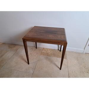 Johannes Andersen, Side Table, Rosewood, 20th Century. 