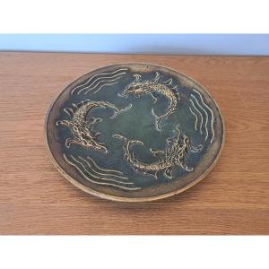 Max Le Verrier , Grande coupe aux dauphins , Bronze , XX°. 