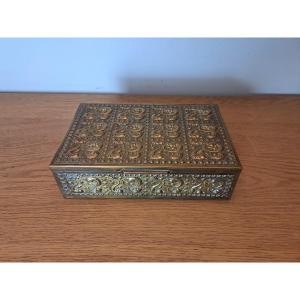 Erhard & Söhne ; Box/coffret , Brass, Early XX°.