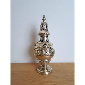 Censer, Silver-plated Metal, 18th/19th Century.