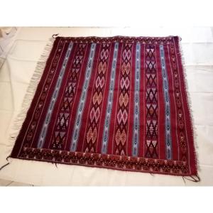 Tapis , Kilim , Laine , Tunisie , XX°.