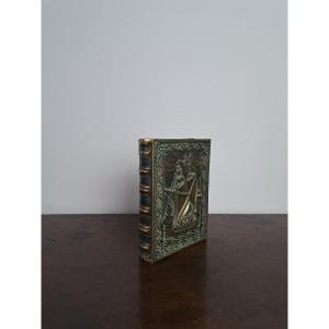 Max Le Verrier, *boite à La Galère*, Patinated Bronze, 20th Century.