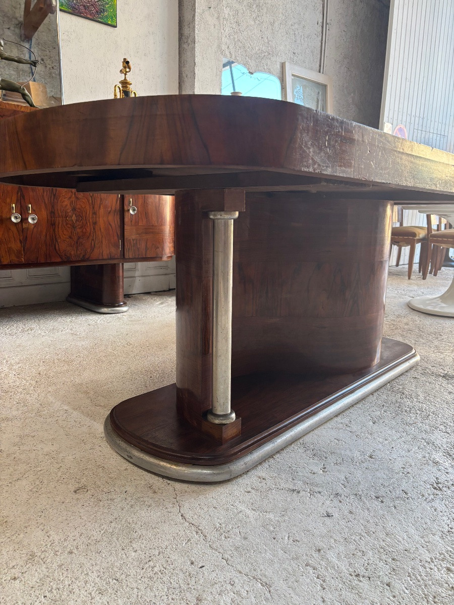 Art Deco Walnut Sideboard -photo-2