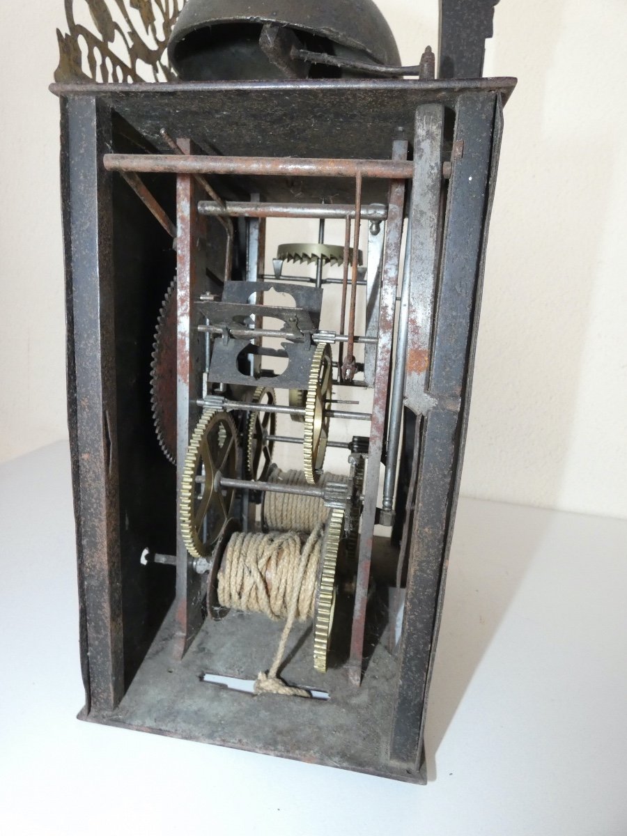 Pendule Horloge Comtoise A 1 Aiguille-photo-2