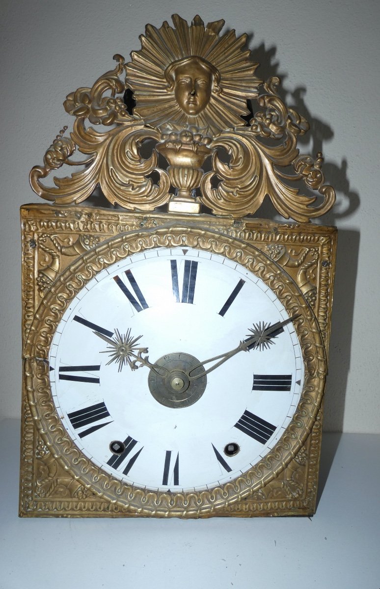 Comtoise Maxi Comtois Clock 33 Cm Wide