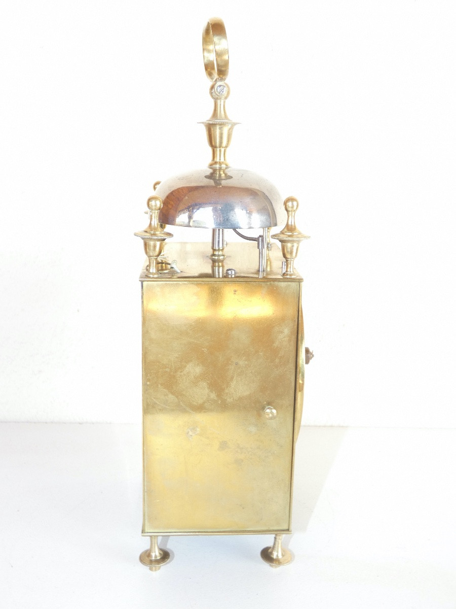 HORLOGE PENDULE CAPUCINE 19EME SIECLE EPOQUE EMPIRE-photo-4