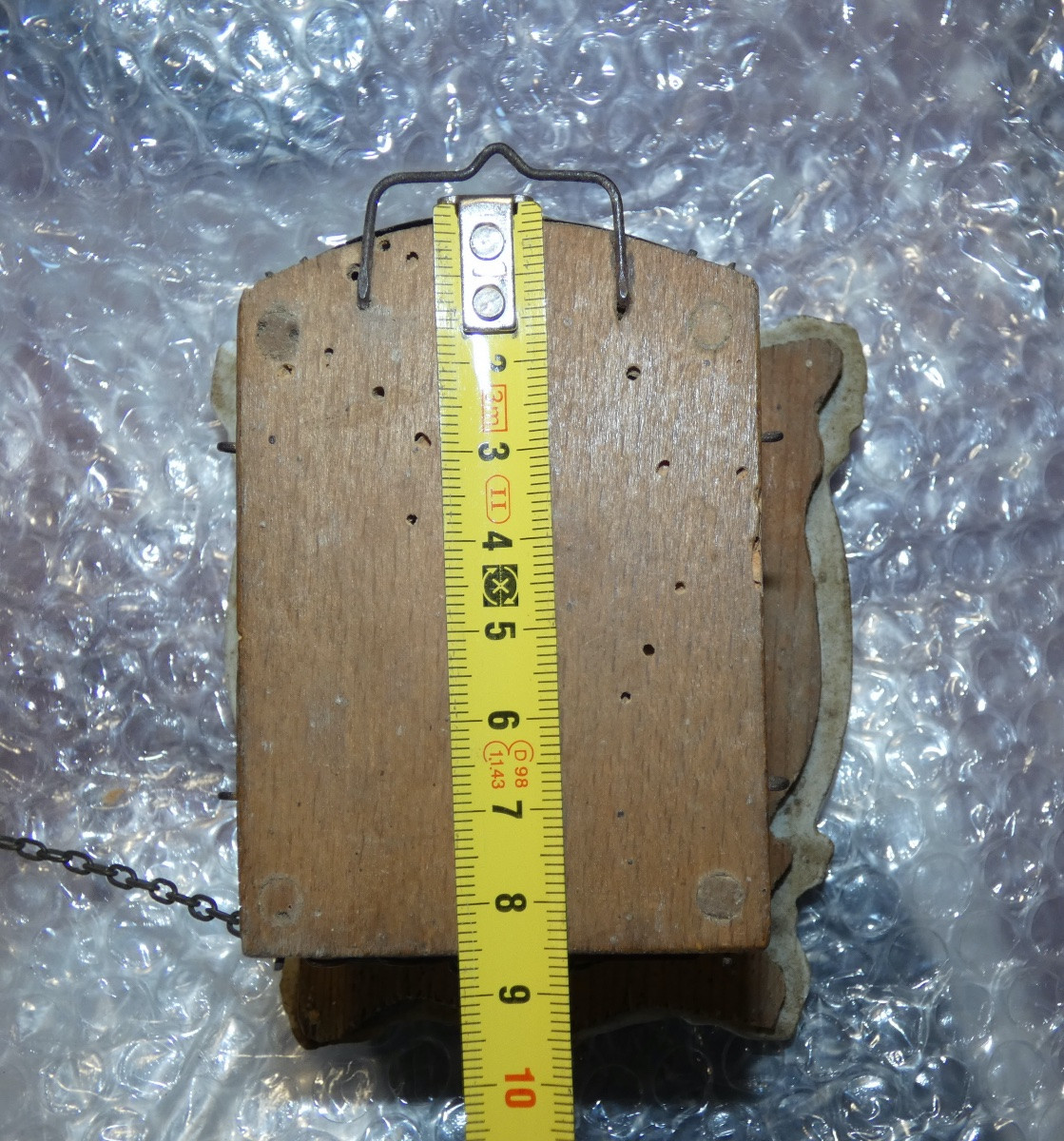 Yoghi Small Black Forest Pendulum Clock-photo-8