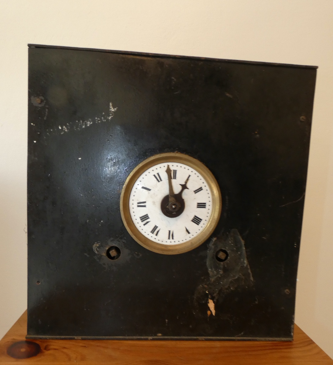 HORLOGE COMTOISE MOUVEMENT D'EDIFICE ECHAPPEMENT A CHEVILLES