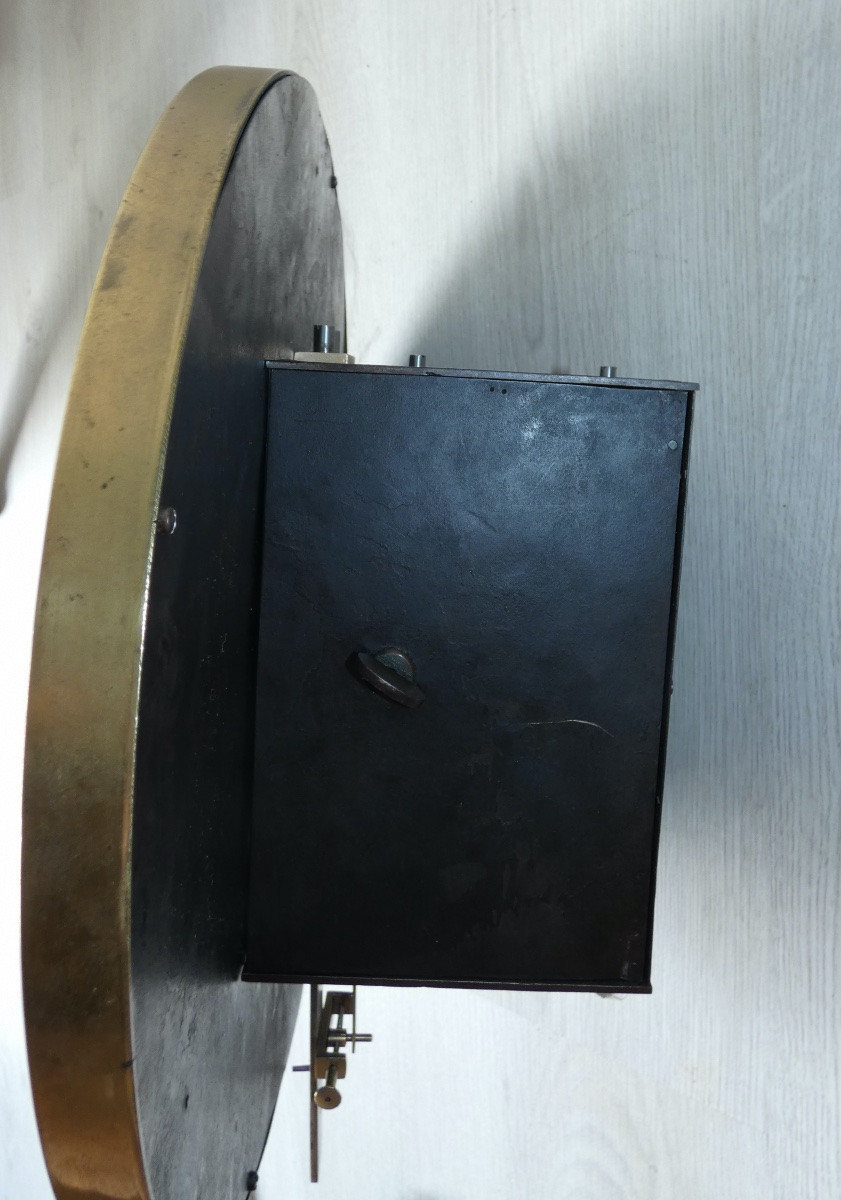HORLOGE COMTOISE REGULATEUR ECHAPPEMENT A CHEVILLES -photo-4