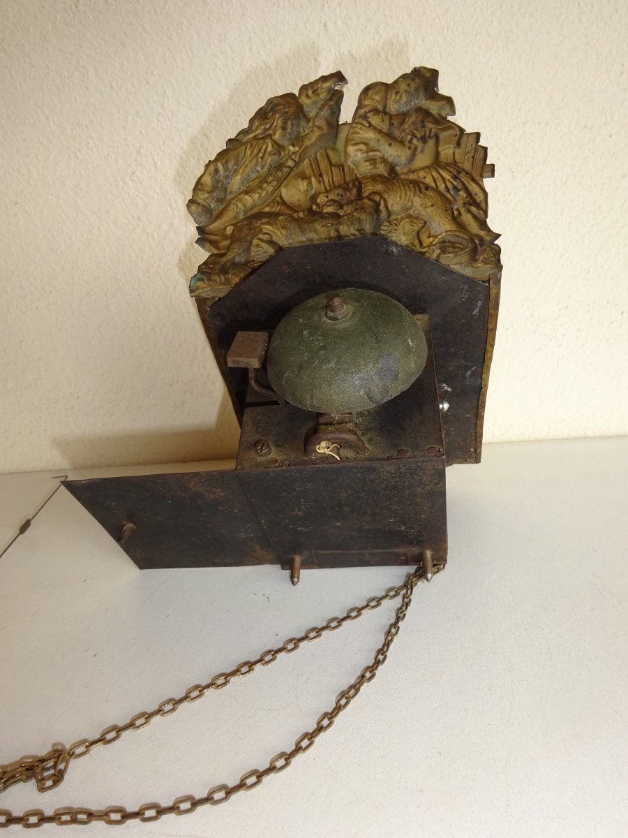 Comtoise Clock, Pendulum, Bailly Movement, In Morez-photo-3