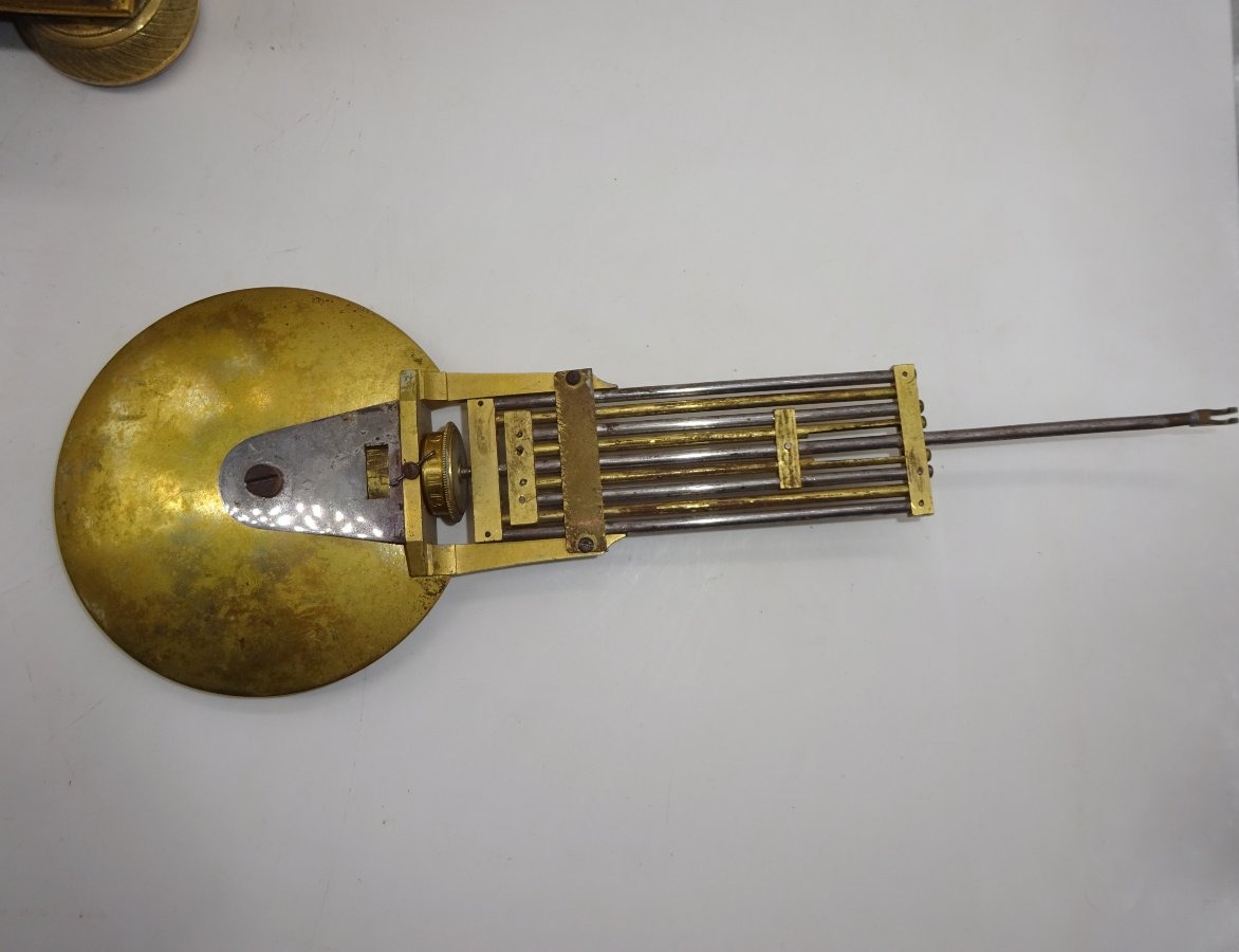 Gilded Bronze Empire Clock-photo-1