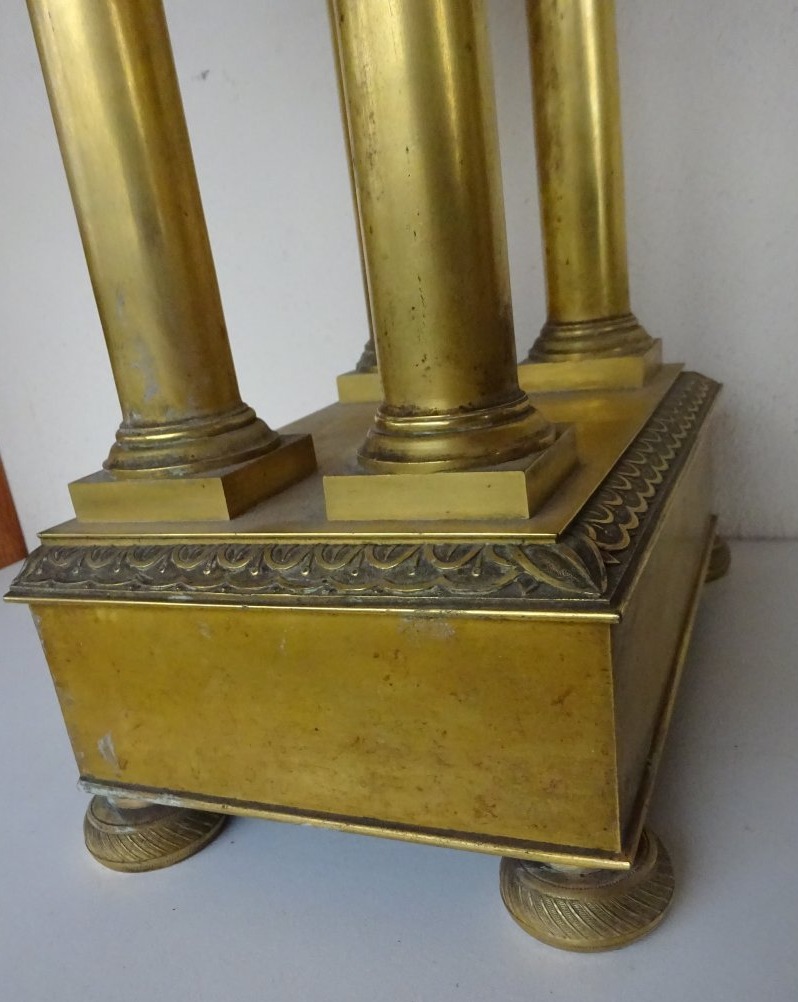 Gilded Bronze Empire Clock-photo-3