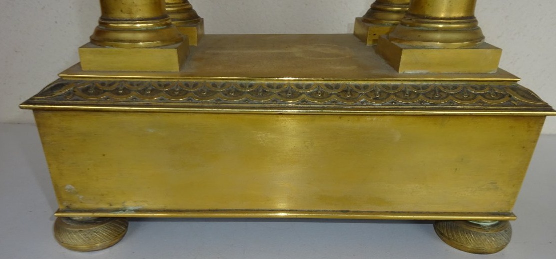 Gilded Bronze Empire Clock-photo-4