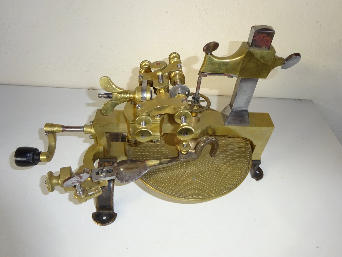 Clockmaker's Tower: Cutting Machine For Comtoise Clocks And Pendulum Clocks 