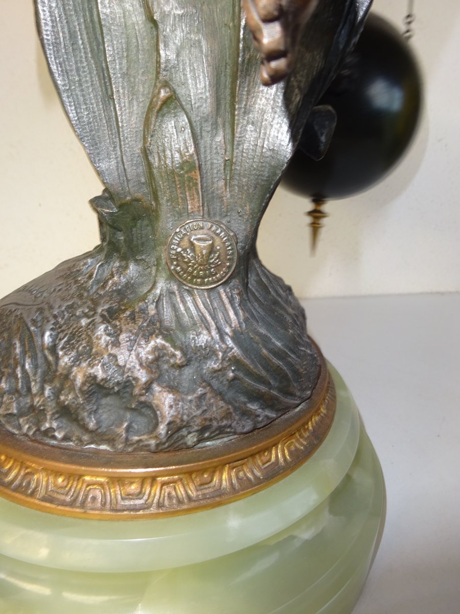 Mysterious Clock: Art Deco Clock-photo-6