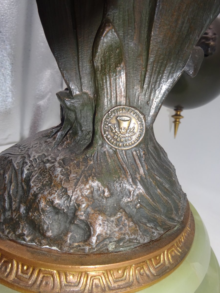 Mysterious Clock: Art Deco Clock-photo-8