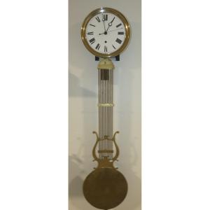 Comtoise Clock, Pendulum Regulator, Ankle Escapement, Central Second Hand
